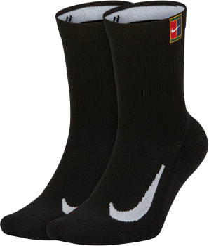 Nike Tenisové ponožky U Multiplier Crew 2PR Cushioned,2PÁ/BAL