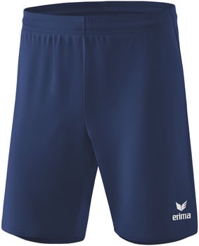 Marineblaue Sporthose von Erima mit Logo auf dem rechten Bein.