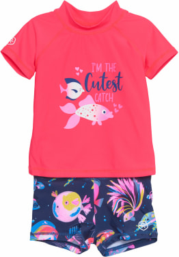 Badeshirt und Badeshorts