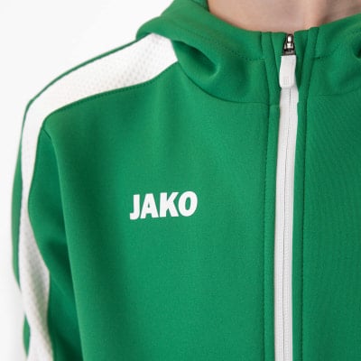 Jako Power Trainingsjacke mit Kapuze
