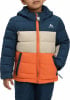 McKinley Kinder-Winterjacke mit Kapuze und farbigem Design.