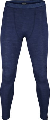 Dunkelblaue Herren-Thermohose mit elastischem Bund und dezentem Muster. Dunkelblaue Herren-Thermohose mit elastischem Bund und dezentem Muster.