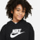 French Terry Cropped Hoodie