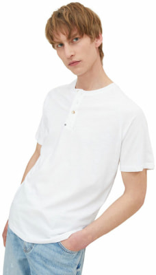 Tom Tailor Decorated Henley férfi póló