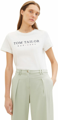 Tom Tailor TOM TAILOR Logo Print 1/2 Női póló