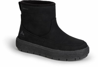 Schwarze McKinley Stiefeletten mit Aquabase-Membran und dicker Sohle. Schwarze McKinley Stiefeletten mit Aquabase-Membran und dicker Sohle.