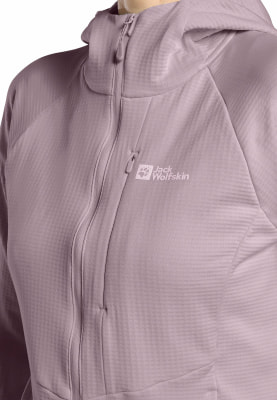 Jack Wolfskin Kolbenberg Fleecejacke mit Kapuze