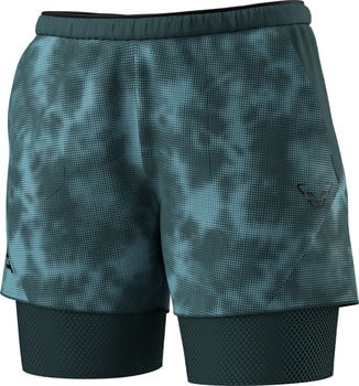 Dynafit Herrenshorts mit Print und integrierten Tights.