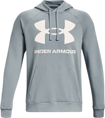 Under Armour Rival Fleece Big Logo férfi kapucnis felső