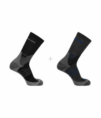 Salomon X Ultra Access Crew 2er-Pack Wandersocken