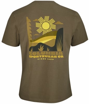 Columbia CSC Outdoor Back Graphic férfi póló