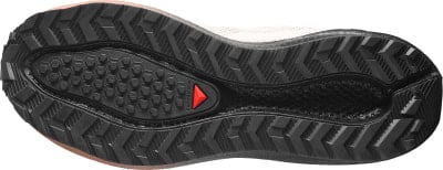 Schuhsohle mit ausgeprägtem Profil für gute Traktion und Contagrip-Logo. Schuhsohle mit ausgeprägtem Profil für gute Traktion und Contagrip-Logo.