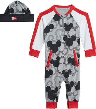 Disney Mickey Mouse Overall mit Mütze