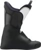 Innenschuh für Skischuhe, schwarz mit weißem Innenleben und Schlaufe.
