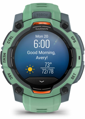 Garmin Instinct 3 Amoled Multisport Smartwatch - 45mm