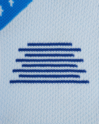 Ein Muster aus blauen Streifen auf hellem Hintergrund. Ein Muster aus blauen Streifen auf hellem Hintergrund.