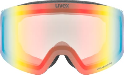UVEX Skibrille mit farbig verspiegeltem Glas und Logo. UVEX Skibrille mit farbig verspiegeltem Glas und Logo.