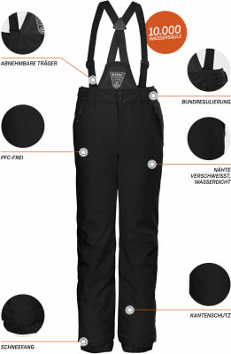 Killtec KSW 77 Skihose mit Träger