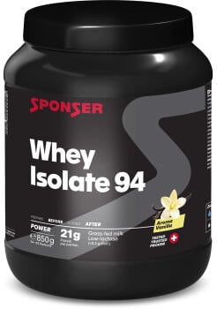 Sponser Whey Isolate 94 850g Dose