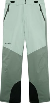 Oakley Skihose für Damen in Mintgrün und Dunkelgrün.