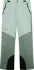 Oakley Skihose für Damen in Mintgrün und Dunkelgrün.