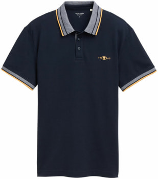 Tom Tailor TOM TAILOR Polo with Print póló, rövid ujjú
