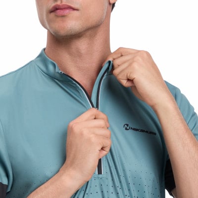 Nakamura Daniel V M Radtrikot mit Halfzip