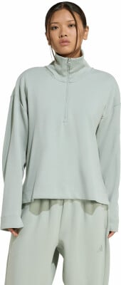 adidas W ALL SZN SL QZ Dám.mikina, poloviční zip