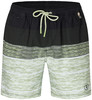Badeshorts mit Streifenmuster und Kordelzug in der Taille.