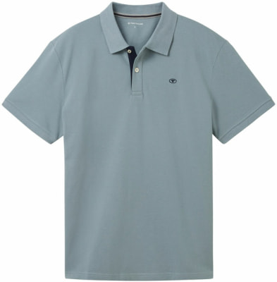 Tom Tailor Basic férfi galléros póló