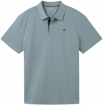 Tom Tailor Basic férfi galléros póló