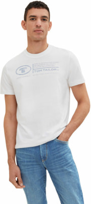 Tom Tailor Printed Crewneck férfi póló