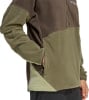 Herren-Fleecejacke mit Farbblockdesign und Tasche.