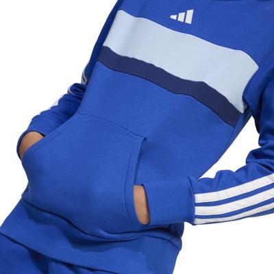 adidas J 3S TIB FL HD Gyerek kapucnis pulóver adidas J 3S TIB FL HD Gyerek kapucnis pulóver