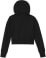 French Terry Cropped Hoodie