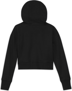French Terry Cropped Hoodie