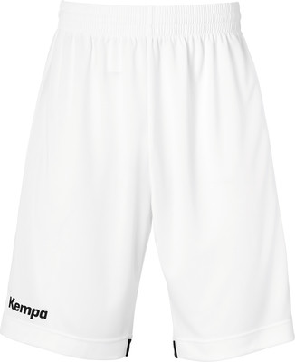 Weiße Kempa Sporthose mit Logo auf dem linken Bein. Weiße Kempa Sporthose mit Logo auf dem linken Bein.