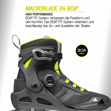 Macroblade 84 Boa Inlineskate Mondopoint-Gr.