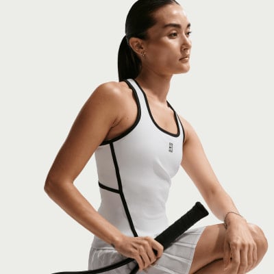 Nike W NKCT DF ADVTG TANK NVLT Tennisshirt ärmellos