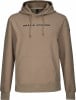 Braune Kapuzenpullover mit ACTIVE REBEL-Aufdruck auf der Brust.