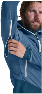 Ortovox Swisswool Col Becchei Hybridjacke mit Kapuze
