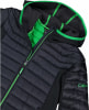 CMP Jacket Hybrid Fix H Wanderjacke mit Kapuze FEEL WARM Flat
