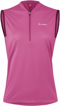 Löffler Plain Radtrikot ärmellos mit Halfzip