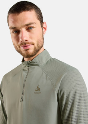 Odlo Zeroweight Warm Midlayer mit Halfzip