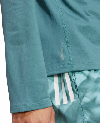 adidas Own the Run Winterized Hoodie mit Halfzip