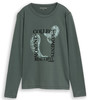 TOM TAILOR Crew Neck Front. női L/S póló