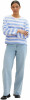 Tom Tailor TOM TAILOR Sweatsh.Stripe Női pulóver