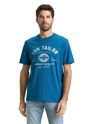 Tom Tailor Logo Tee férfi póló