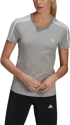 adidas Loungewear Essentials Slim 3-Streifen T-Shirt