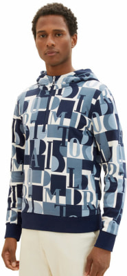 Tom Tailor TOM TAILOR Printed Hoody kapucnis felső